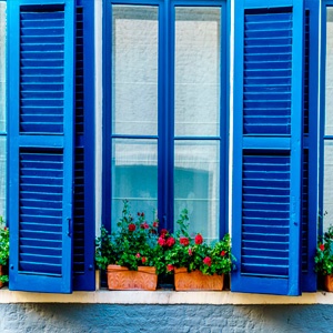 Contraventana mallorquina fija